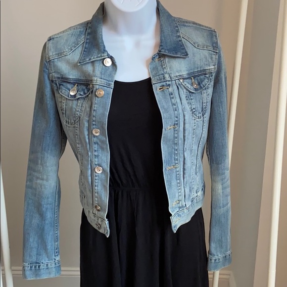 h&m womens jean jacket